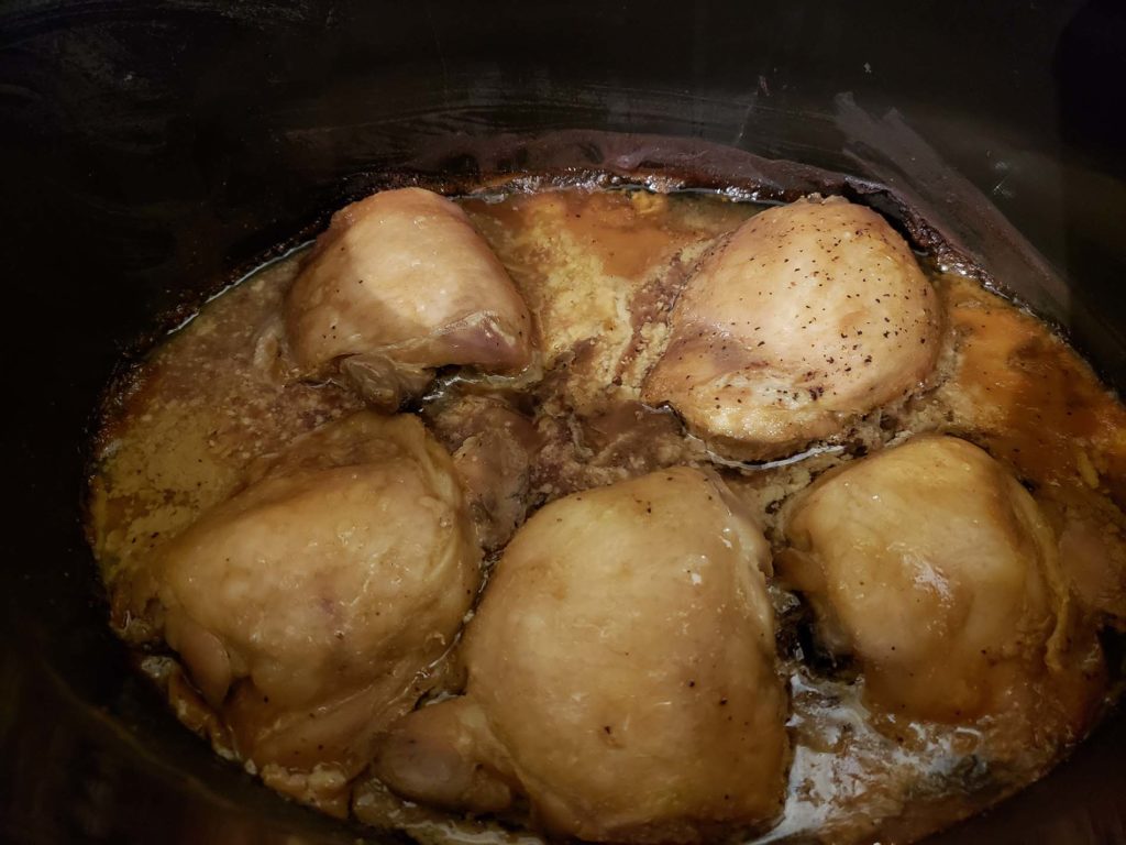 Crockpot Sweet Dijon Chicken