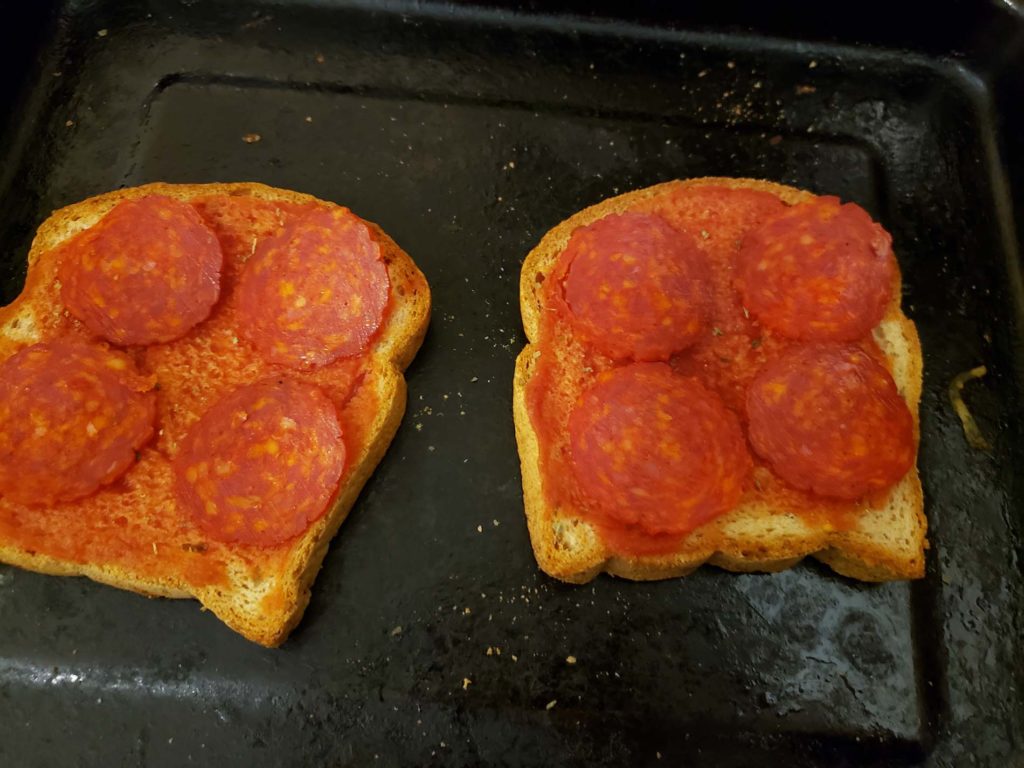 Cheese Pizza Toast