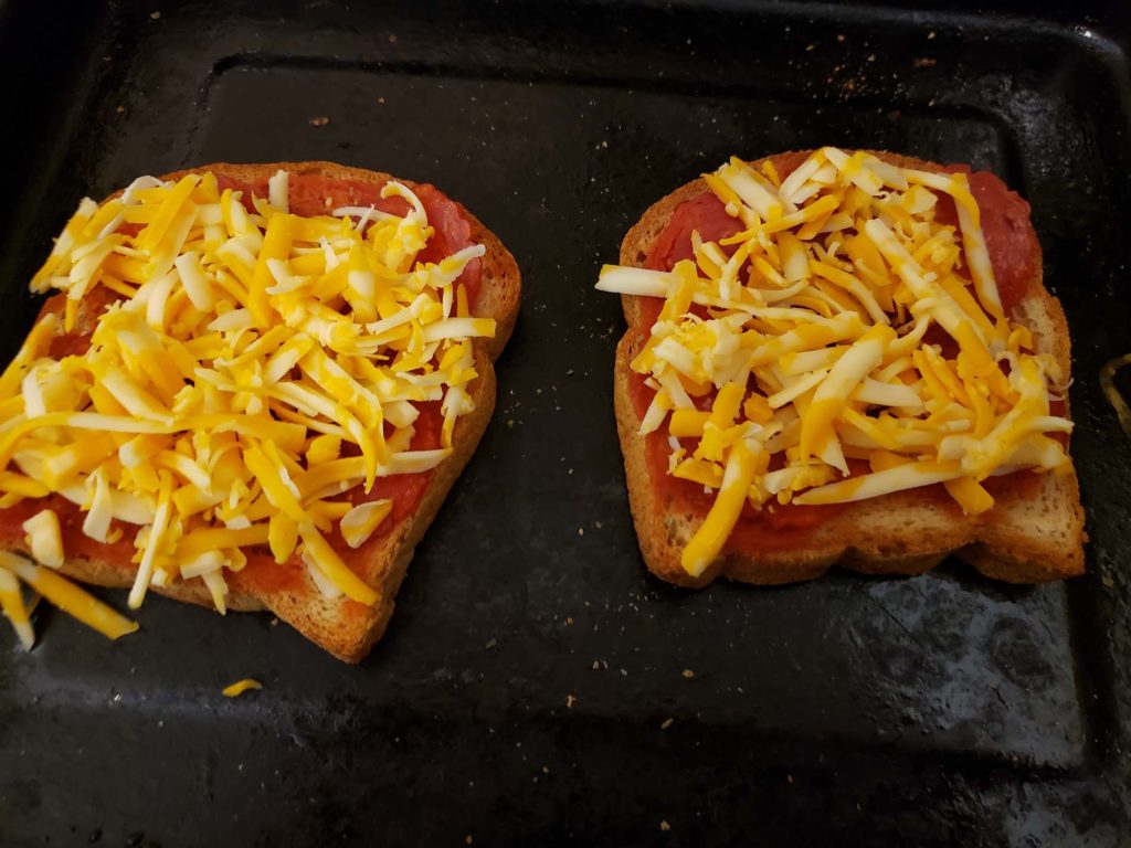 Cheese Pizza Toast
