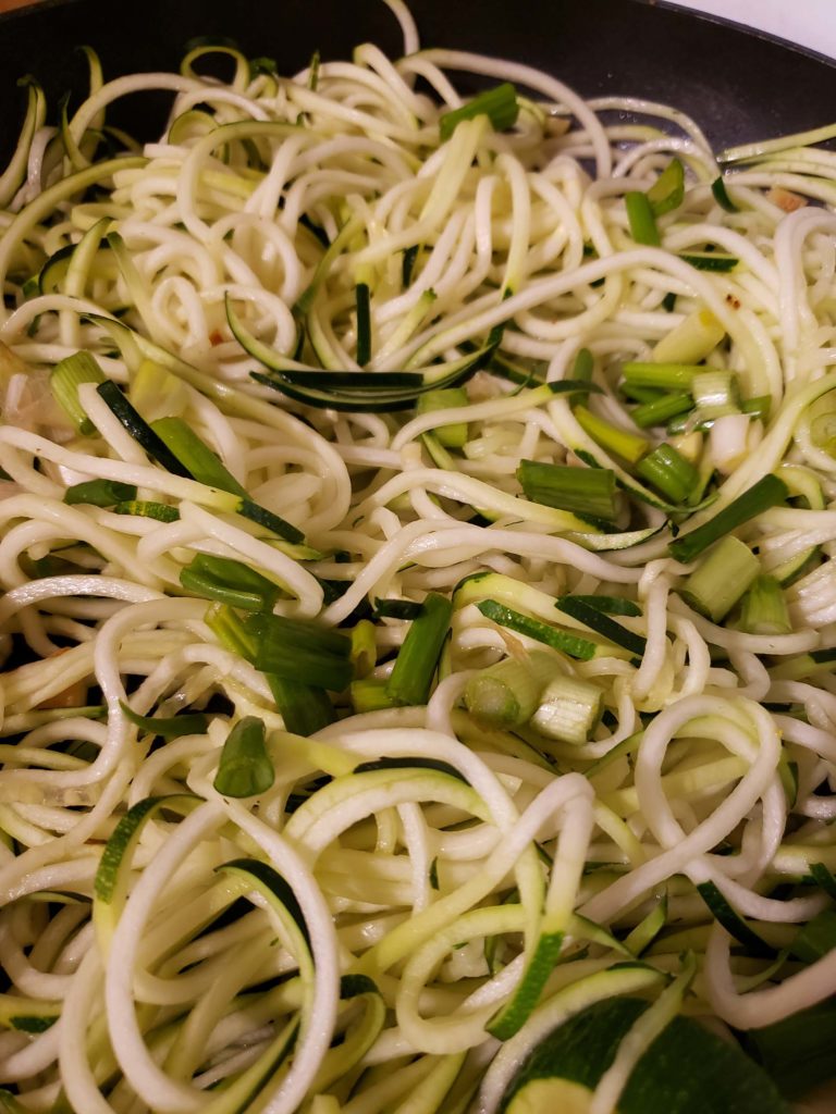 Pad Thai with Zucchini Noodles