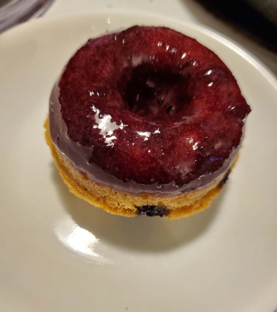 Blueberry Gluten-free Donut